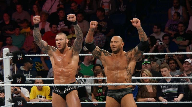 Batista and Randy Orton