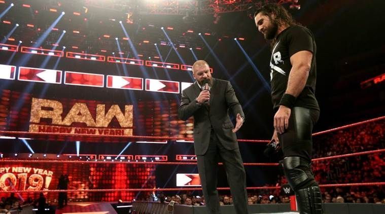 Triple H came out and confronted Seth Rollins accusing him to have 