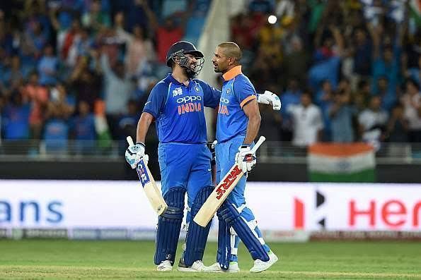 Rohit Sharma And shikar Dhawan