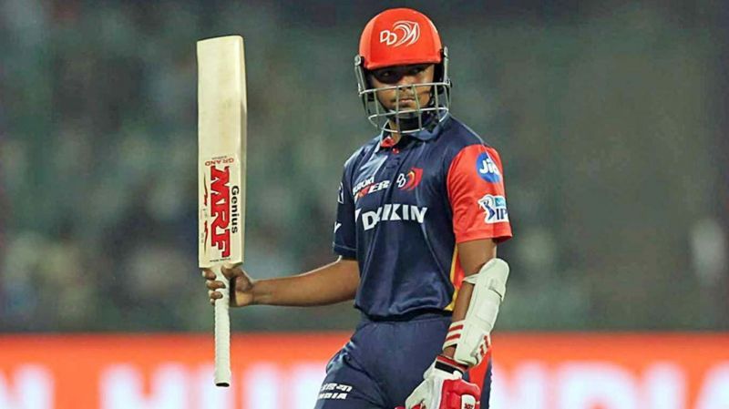 Prithvi Shaw is one of the youngest players among many in the Delhi Capitals squad.