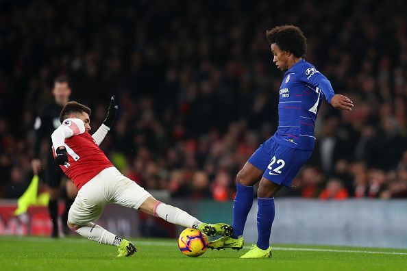Torreira made 9 tackles vs Chelsea; highest by any Arsenal player since last season
