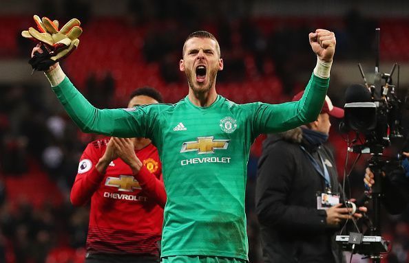 De Gea heroically stood between Tottenham and victory