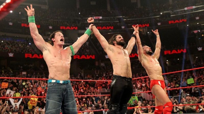 Seth Rollins picked up the big win for his team