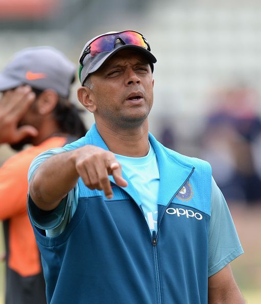 Dravid has taken up coaching after retirement