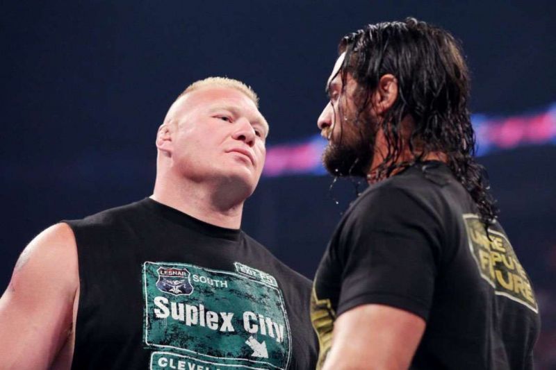 Are plans in place for Lesnar vs Rollins at WrestleMania?