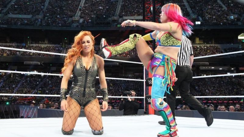 Asuka retained her title against The Man, who later won the Women&#039;s Rumble Match.