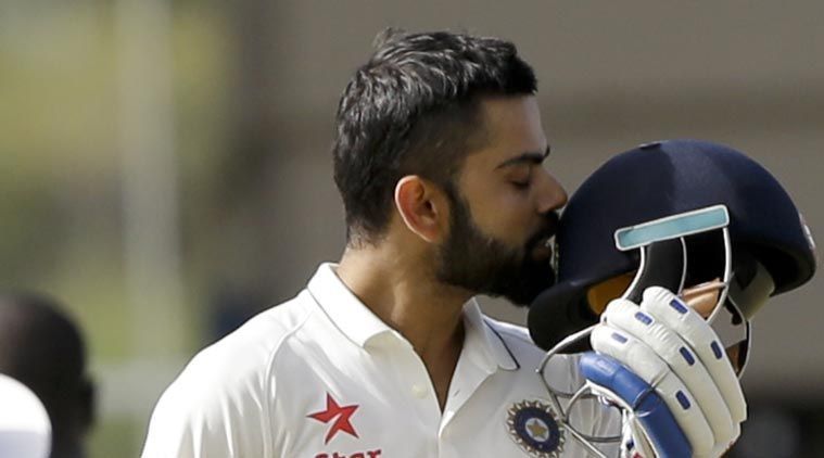 Kohli scored his maiden double century vs West Indies