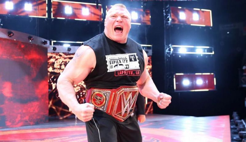 Lesnar will main event Wrestlemania, folks