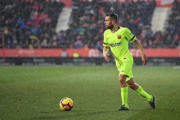 Jordi Alba has been in top form for Barcelona