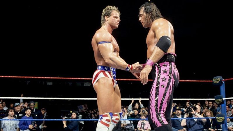 Image result for lex luger bret hart royal rumble