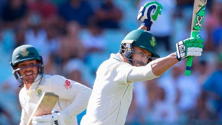 Faf du plessis scored much needed century