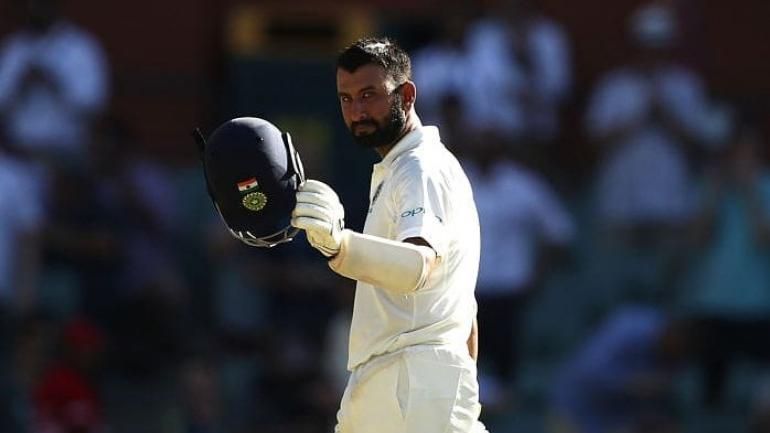 Cheteshwar Pujara remains unbeaten on 108