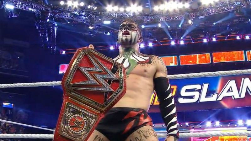 Finn B&Atilde;&iexcl;lor after winning Universal Title at Summerslam 2016