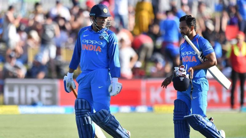 Dhoni and Kedar finished off the proceedings in style