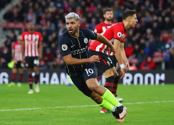 Sergio Aguero has a brilliant home record against Liverpool.