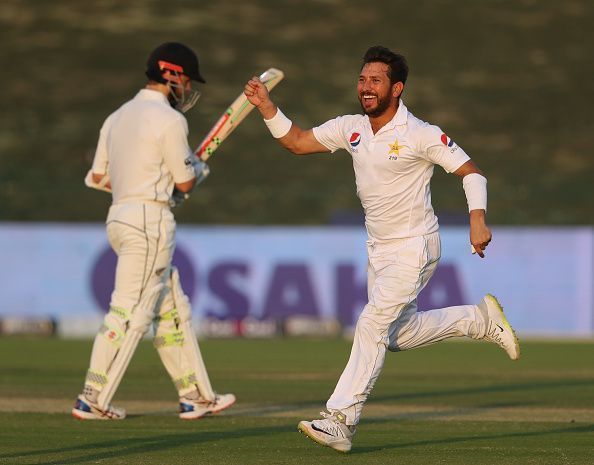 Yasir Shah continued to impress for Pakistan