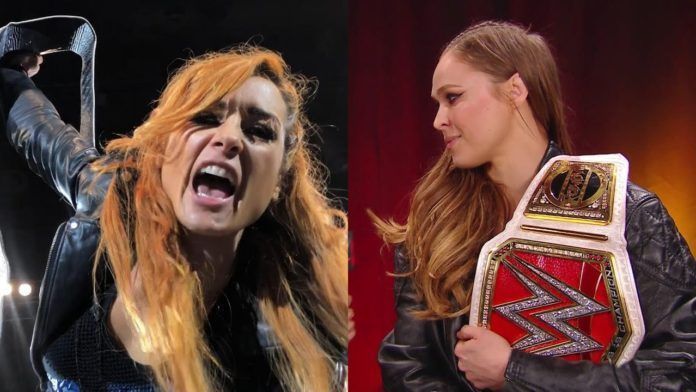 Image result for Becky Lynch ronda rousey