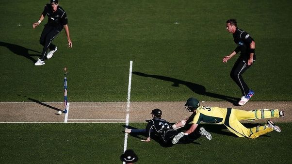 Williamson won the match for his team with an epic run-out