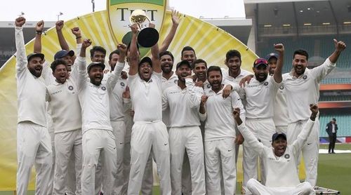 India became the first Asian team to win a Test series in Australia