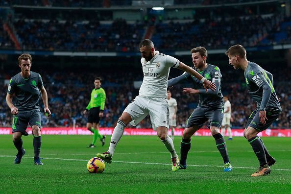 Sociedad players were determined to beat Madrid at their own home and did so in superb fashion.