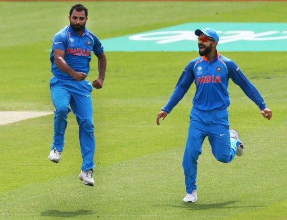 Shami is on a high after a good performance against Australia