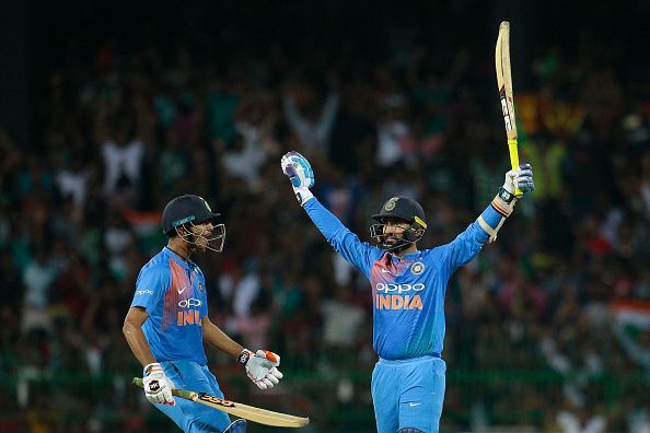 Dinesh Karthik produced a knock for the a