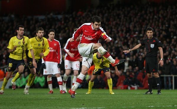 Fabregas was sensational against Barcelona in the UCL