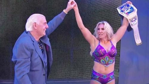 Flair says it's her destiny to headline WrestleMania