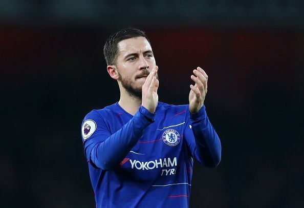 Hazard has been vocal in his aspirations to move to Real Madrid one day