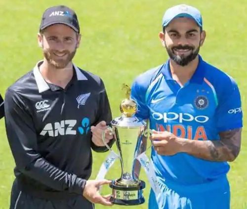 Kane Williamson and Virat Kohli