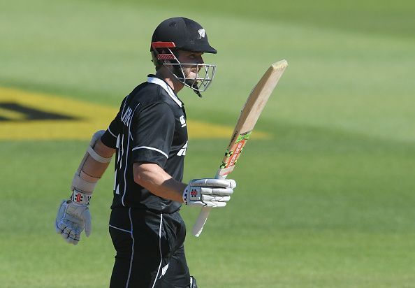 Kane Williamson was the lone warrior from New Zealand in the first ODI