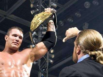 Triple H betrayed Randy Orton on the RAW after SummerSlam '04