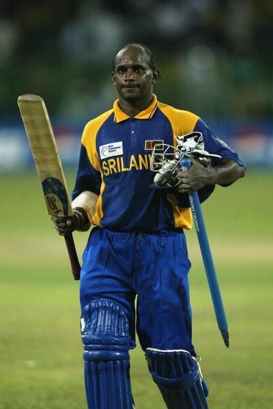 Srinath Jayasuriya of Sri Lanka