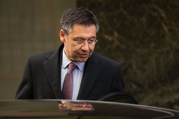 FC Barcelona President Josep Maria Bartomeu Arrives At Madrid High Court