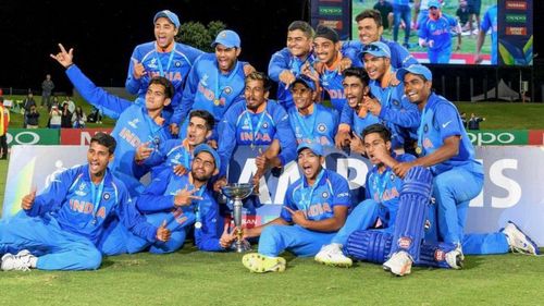 India emerged champions at the Under-19 WC