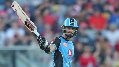 Adelaide Strikers' Jake Weatherald celebrates fifty