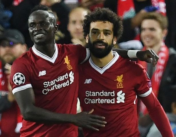 Image result for sadio mane mohamed salah