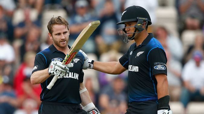 Kane Williamson and Ross Taylor