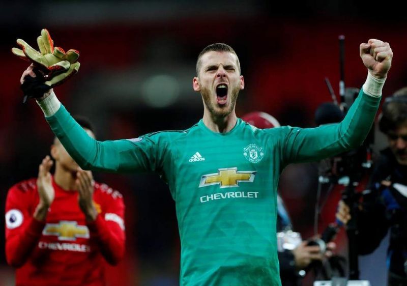 David de Gea put up a masterclass versus Tottenham Hotspur