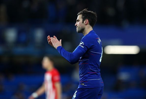 Cesc Fabregas waved his final goodbye on Saturday