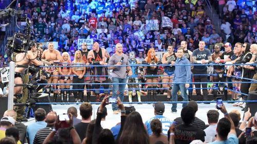 SmackDown started airing on Tuesdays from July 2016