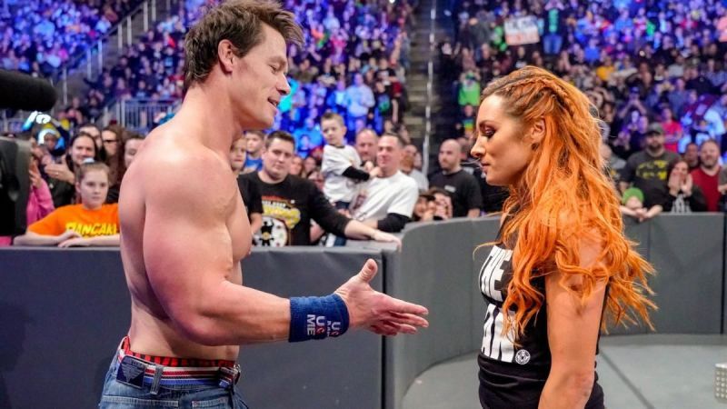 Becky and Cena