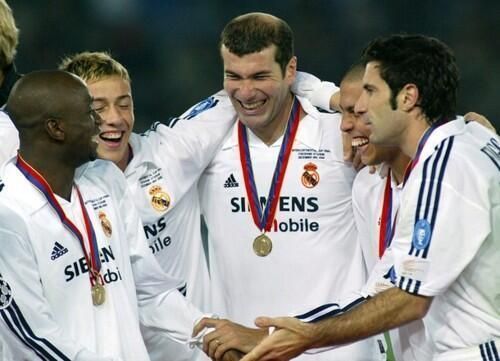 Real Madrid owed much of their success in the early 2000s to their brilliant midfield