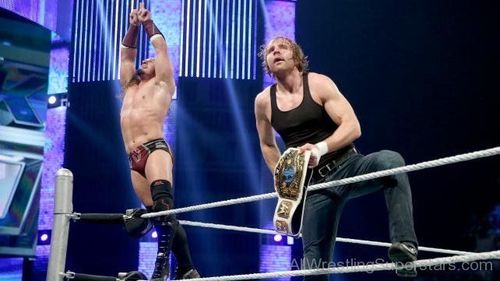 Dean Ambrose (right) is all set to leave WWE, much like the man to his left did!