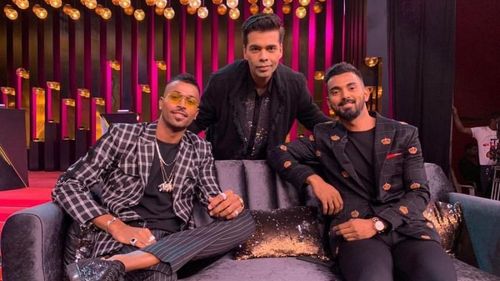 Image result for pandya and rahul koffee with karan