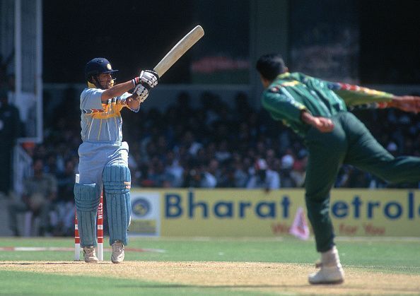 Sachin during the 1996 World Cup