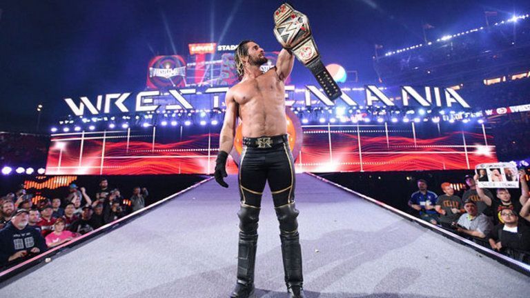 Seth Rollins with the 'Heist of the Century'