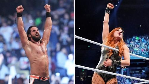 Seth Rollins and Becky Lynch are the winners of this year's Royal Rumble matches.