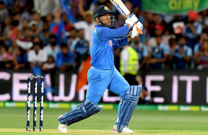 MSD yet again took India over the line in his own style.