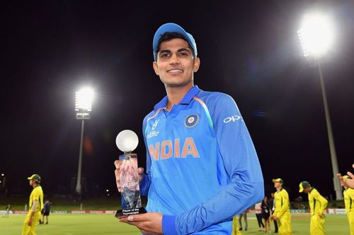 Gill was named the Player of the Series in the Under 19 World Cup 